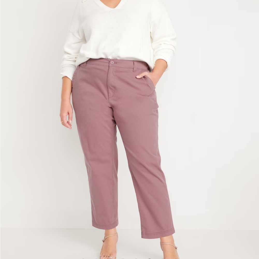 NEW w/Tags Old Navy High-Waisted OGC Chino Pants